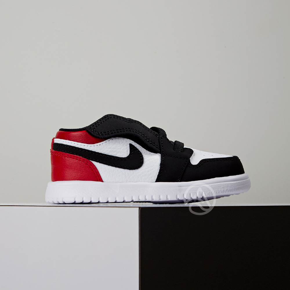 Nike Air Jordan 1 Low ALT (TD) 幼童 低筒 黑頭 白紅 CI3436-116