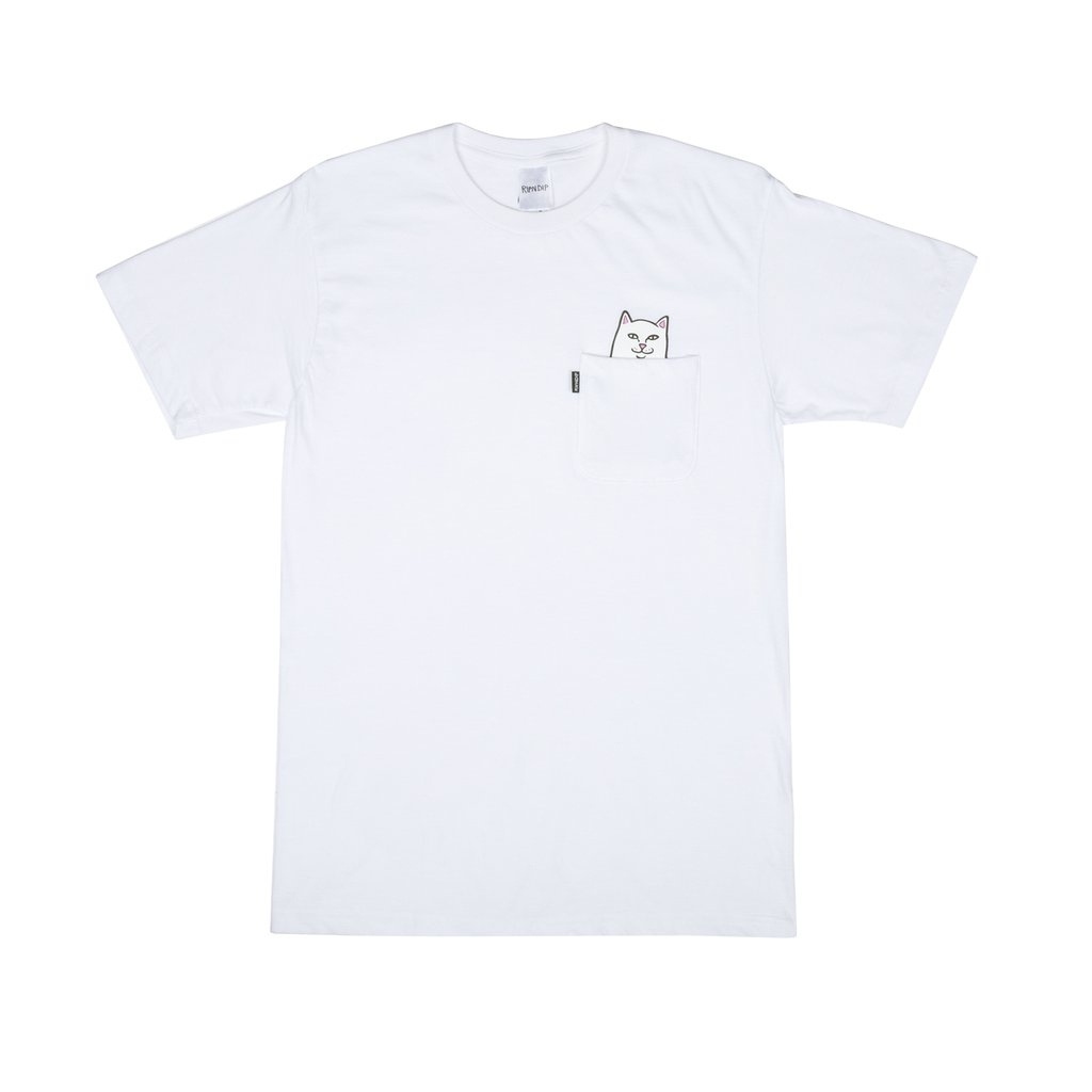 [現貨] RIPNDIP Lord Nermal Pocket Tee (White)