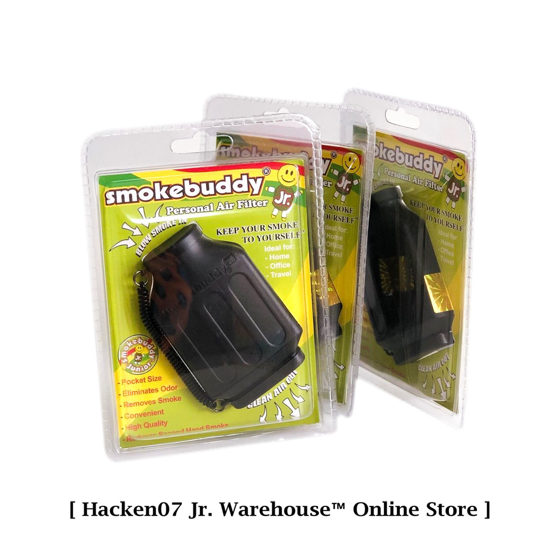 美國原裝進口 Smoke Buddy 活性碳設計二手煙專用空氣濾淨器