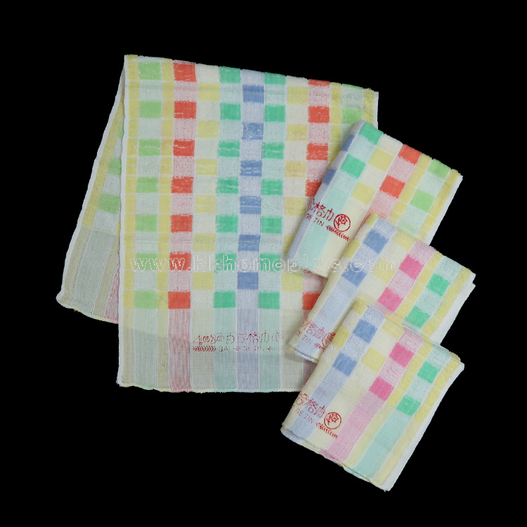 6條裝 百合格面巾 4130406