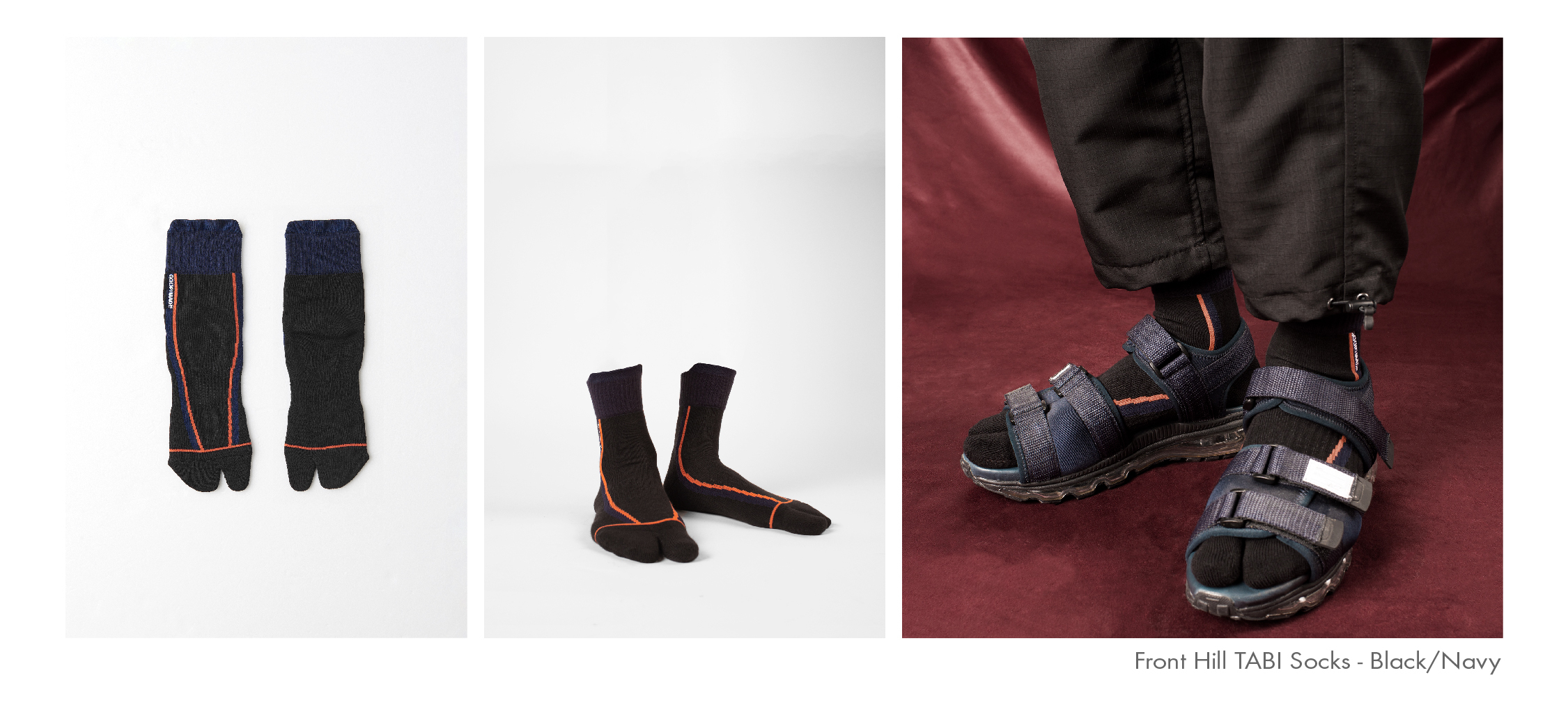 GOOPiMADE孤僻株式會社與nozzle quiz後研設計合作推出機能分趾襪履