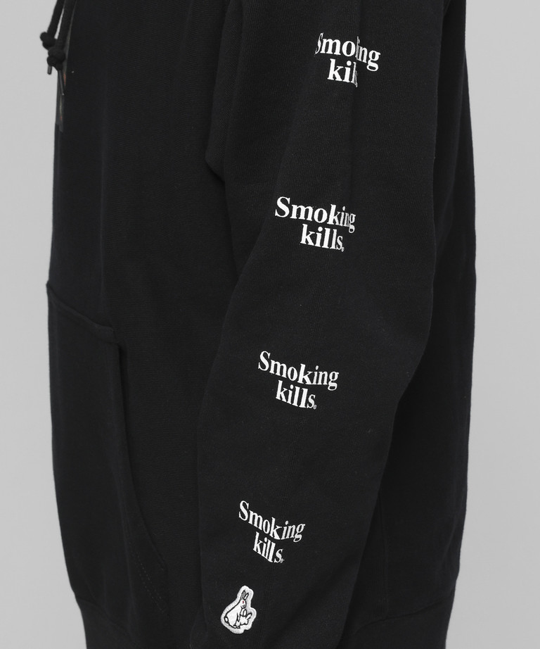 [現貨] #FR2 SMOKING RING HOODIE BLACK
