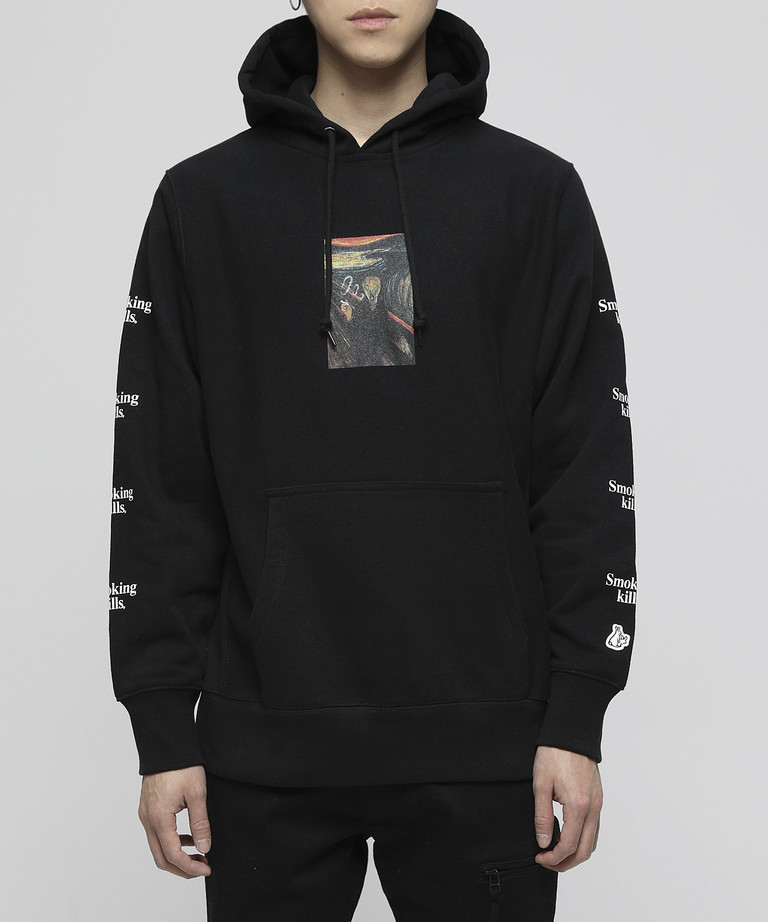 [現貨] #FR2 SMOKING RING HOODIE BLACK