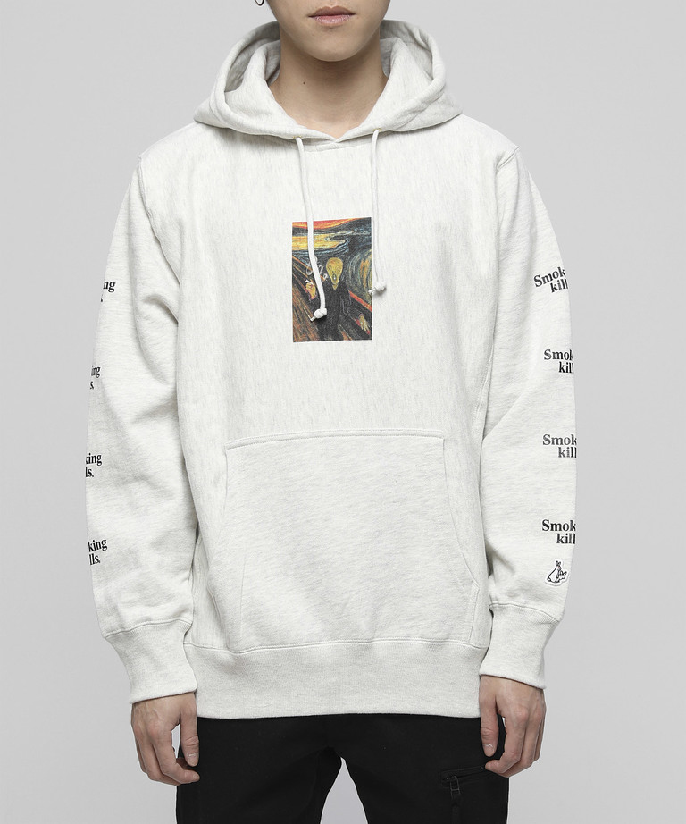 [現貨] #FR2 SMOKING RING HOODIE OATMEAL