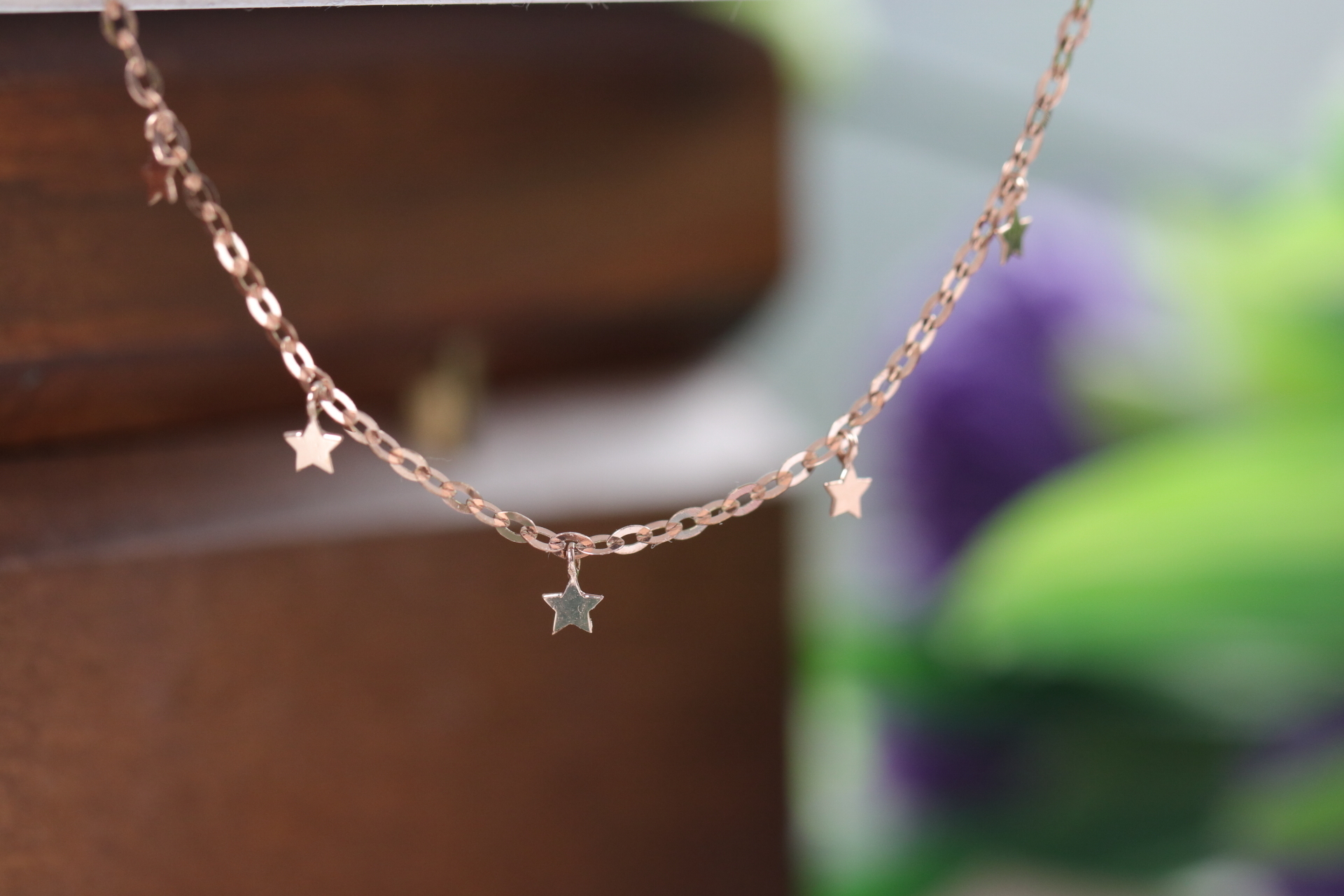 14K Gypsophila Necklace 滿天星星項鍊
