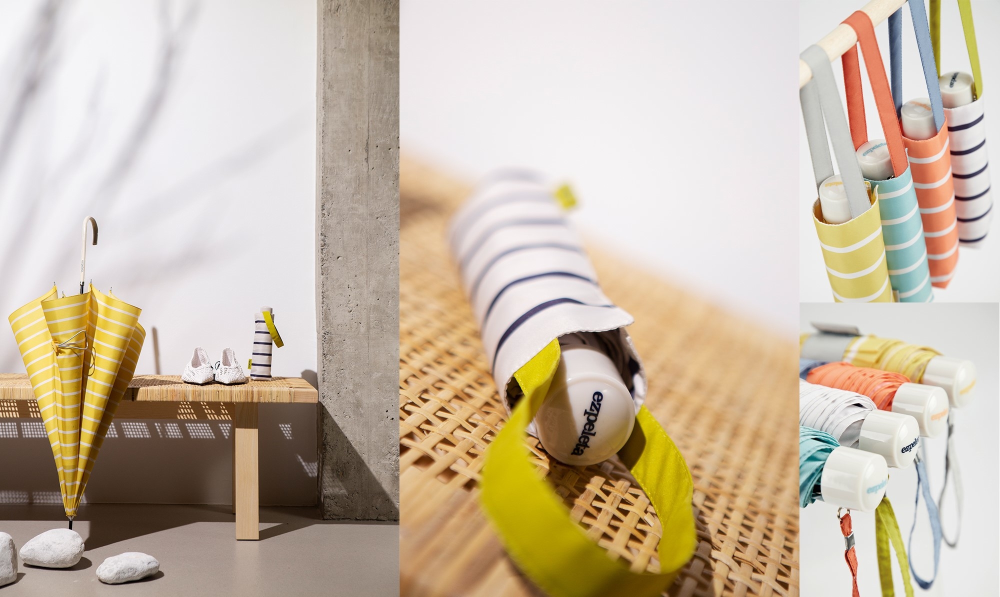 【Ezpeleta】淑女橫紋抗UV降溫系列 (典雅百搭，絕對是您2019年夏日的必備品)