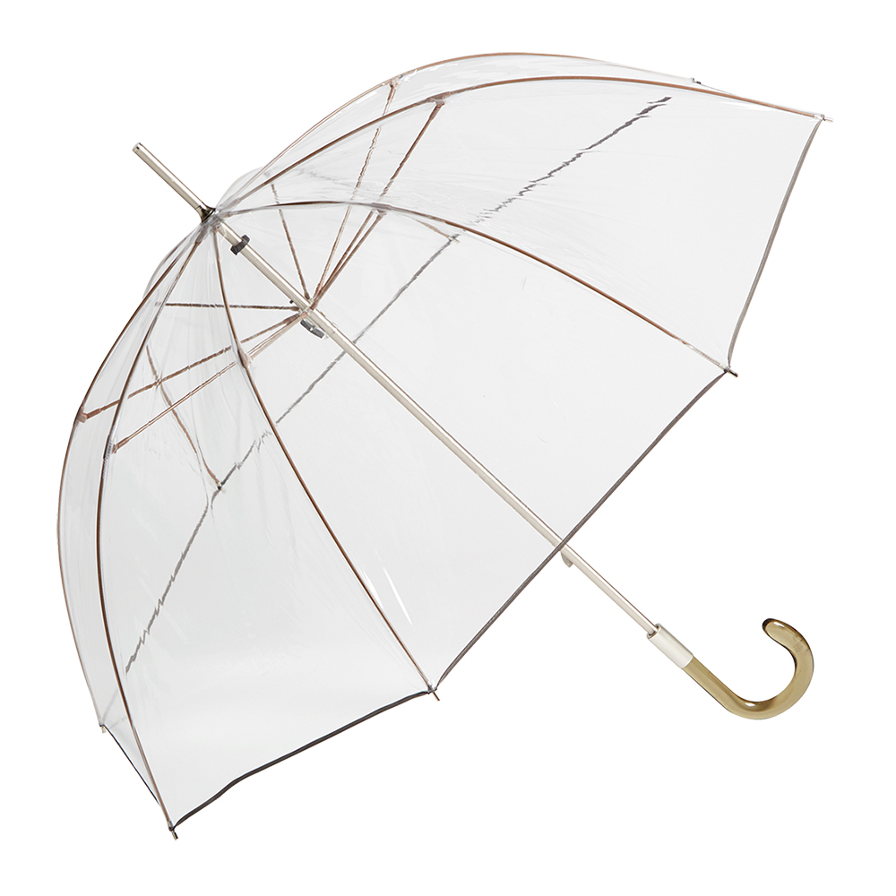 【Ezpeleta】10794 絢彩骨架透明傘-璀璨金