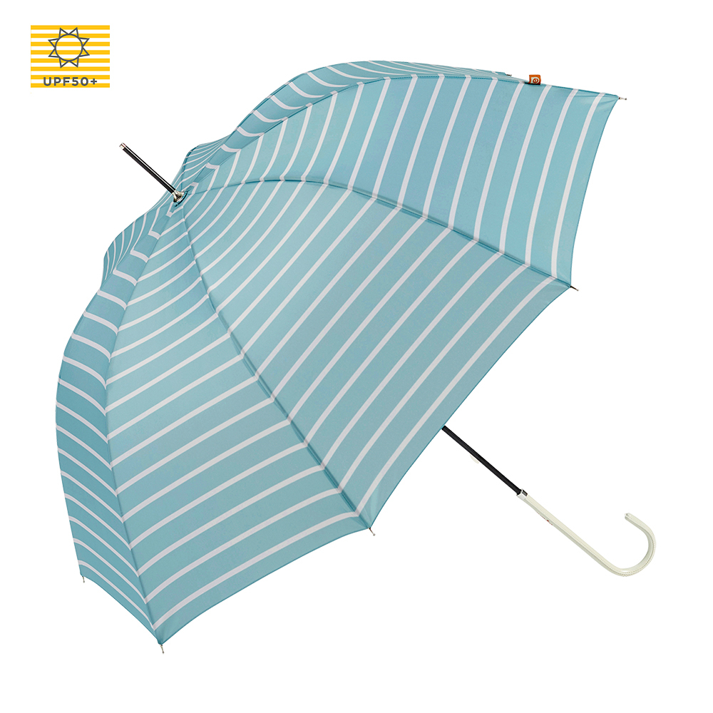 【Ezpeleta】10081 淑女橫紋抗UV降溫直傘