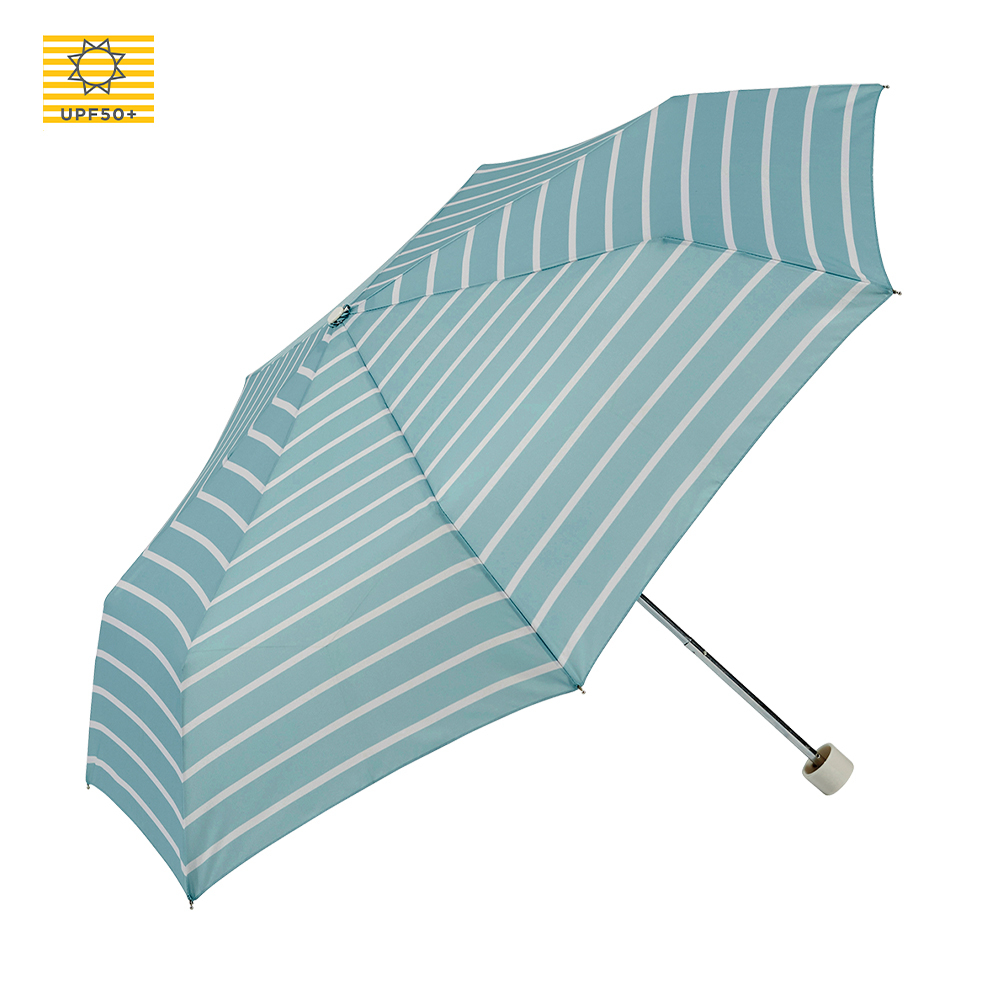 【Ezpeleta】10011 淑女橫紋抗UV降溫折傘