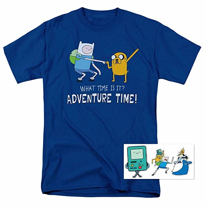 Adventure Time 探險活寶 Cartoon Network 限量系列短T貼紙組合包