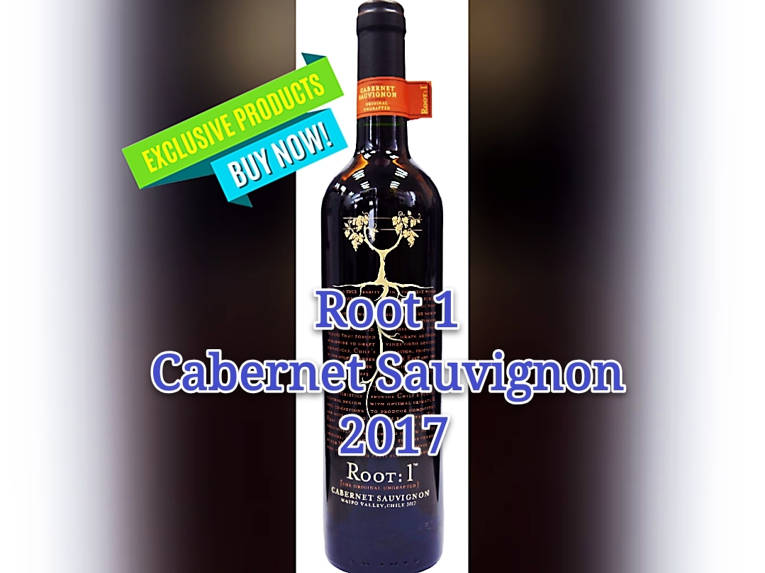 智利紅酒 Root:1 Cabernet Sauvignon  2017 (每箱12支)