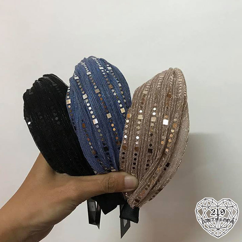 閃閃雪紡紗髮箍