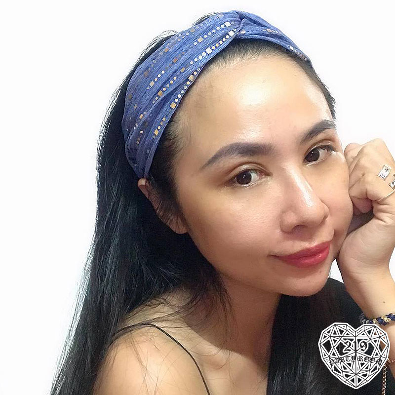 閃閃雪紡紗髮箍