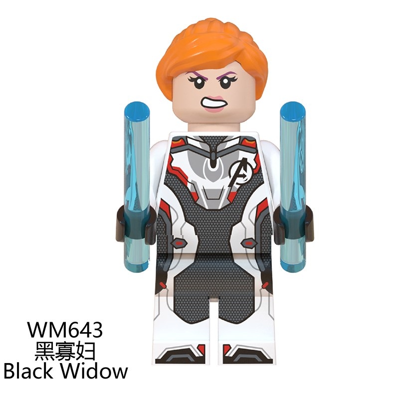 Black Widow Avengers Endgame Marvel DC Super Heroes Custom Minifigures Minifigs Fit Lego Blocks W643