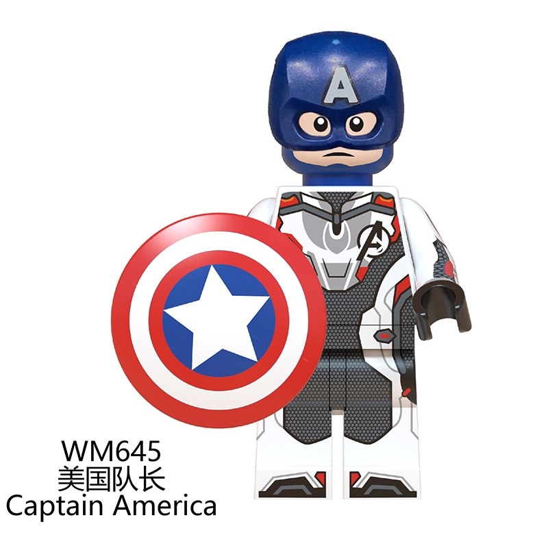 Captain America Avengers Endgame Marvel DC Super Heroes Custom Minifigures Minifigs Fit Lego Blocks W645
