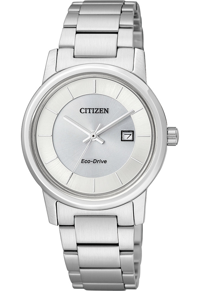 萬年鐘錶 - Citizen 星辰錶  光動能女錶  EW1560-57A 表徑31MM