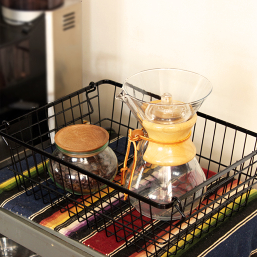 STACKS 日本『型』003077 堆疊式收納籃-黑