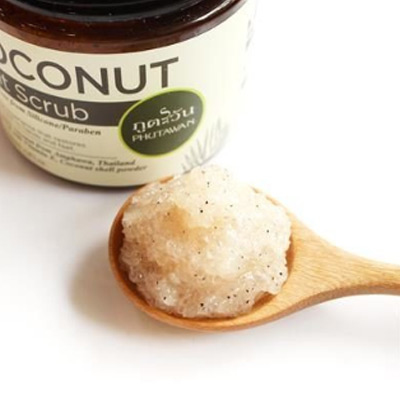 泰國Phutawan有機椰子磨砂鹽 270ml