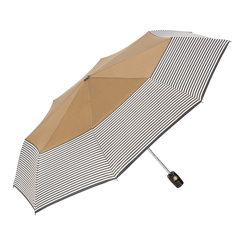 【Ezpeleta】10436 時尚橫紋自動折傘