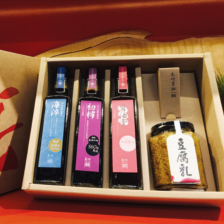 新味醬油．三加一綜合禮盒組(常溫)