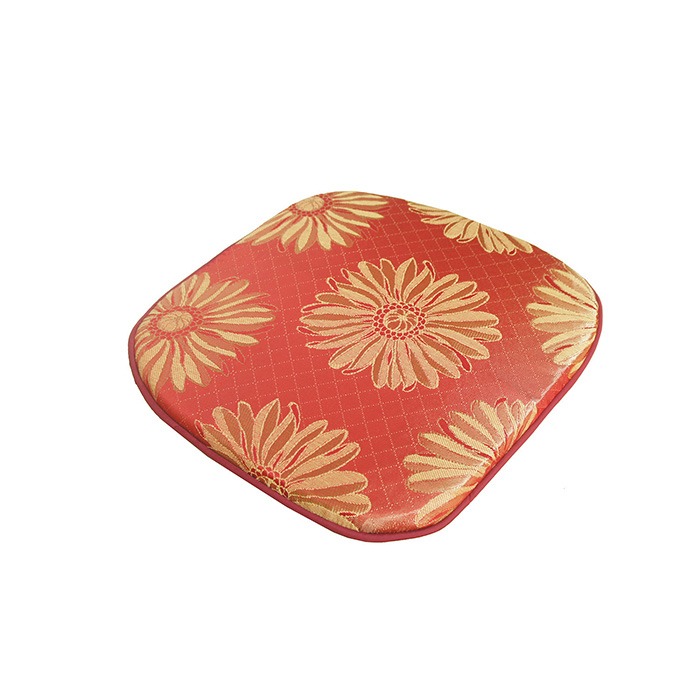 豐之彩緹花記憶型餐椅墊(38x41x3cm)-紅色