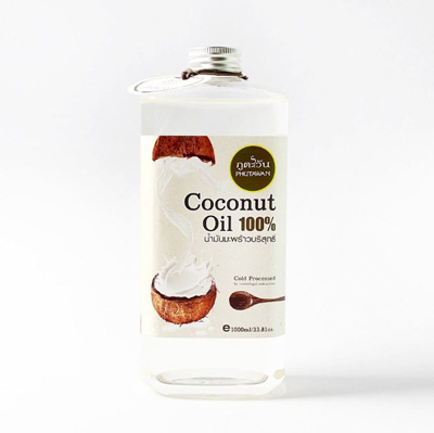 泰國 Phutawan 100%純天然冷壓初榨椰子油