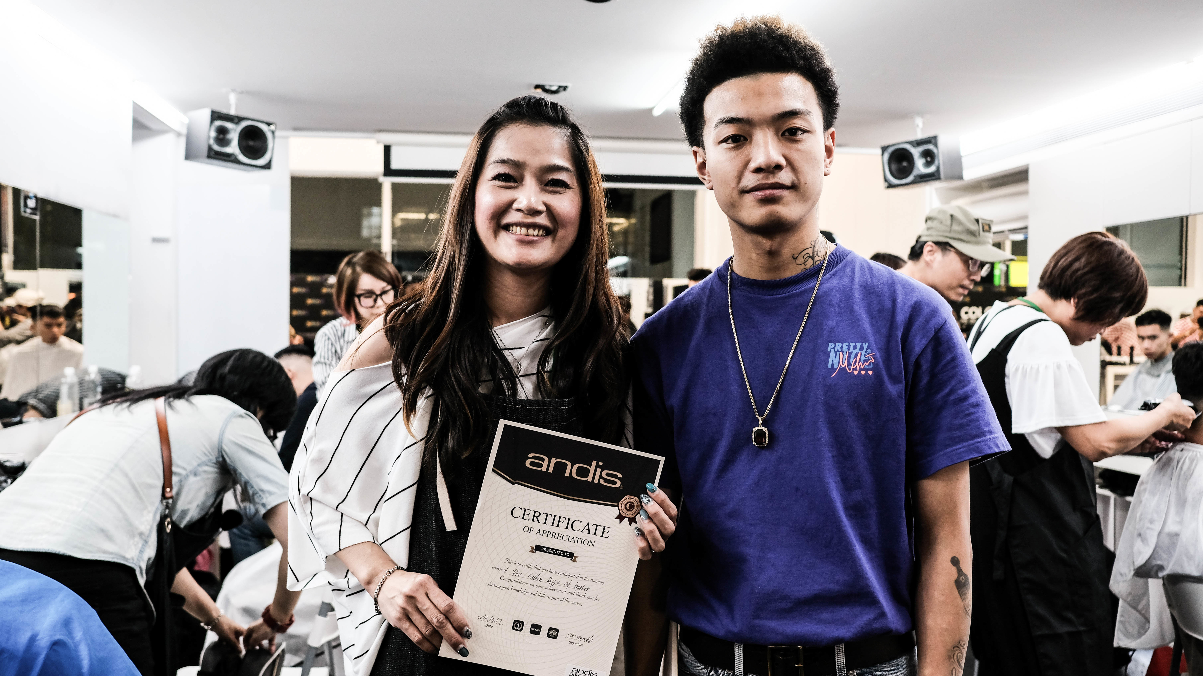 THE GOLDEN AGE 亞洲男仕髮型黃金年代 | ANDIS 2018 男仕髮型系統剪裁課程