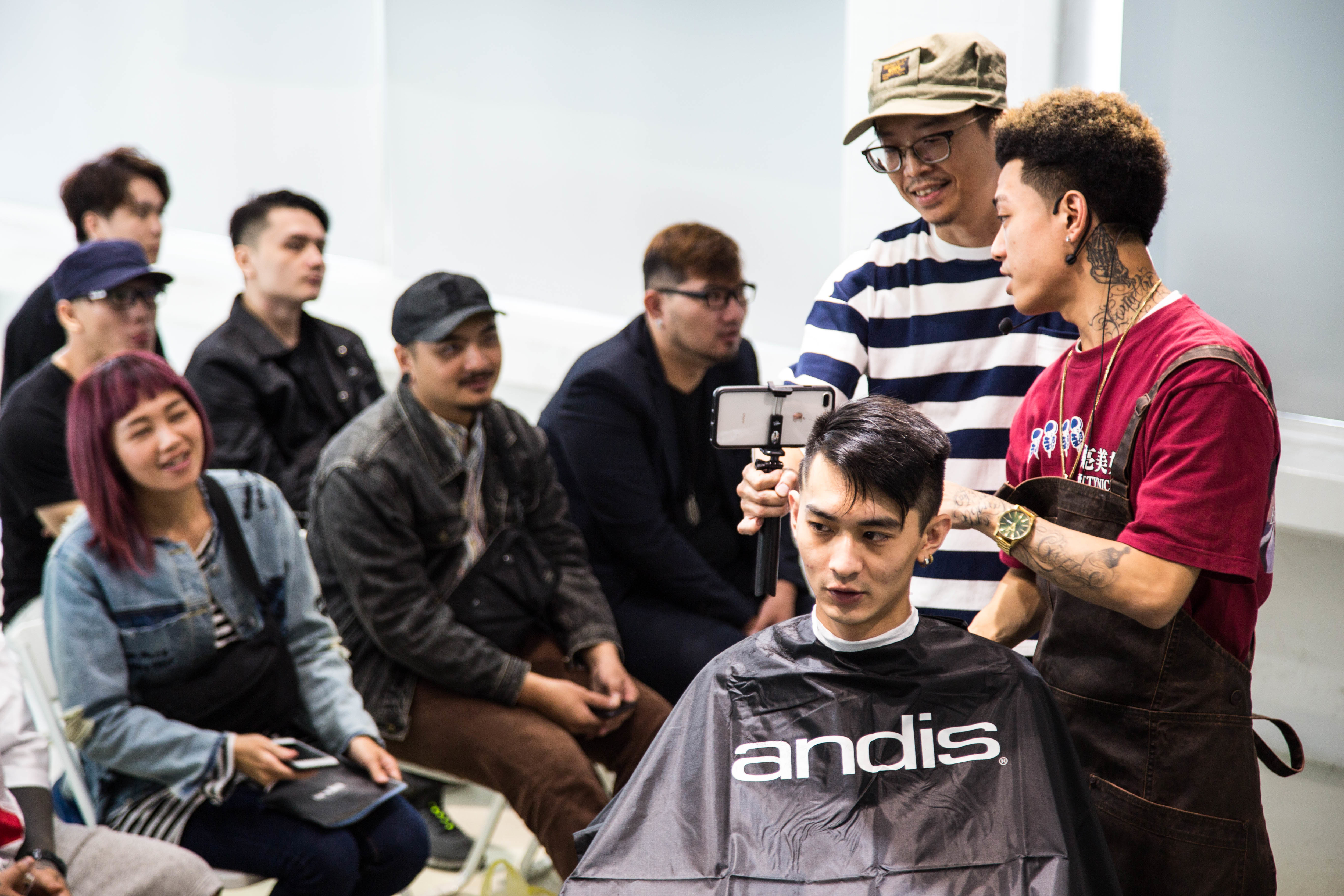 THE GOLDEN AGE 亞洲男仕髮型黃金年代 | ANDIS 2018 男仕髮型系統剪裁課程