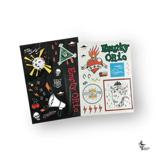 【EmptyORio】黑白雙煞貼紙組（一組兩張）