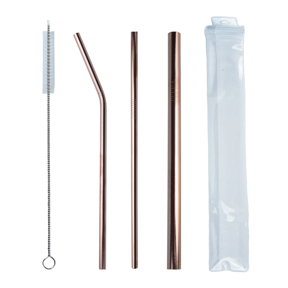幻彩304不鏽鋼平口吸管5件組(附刷)