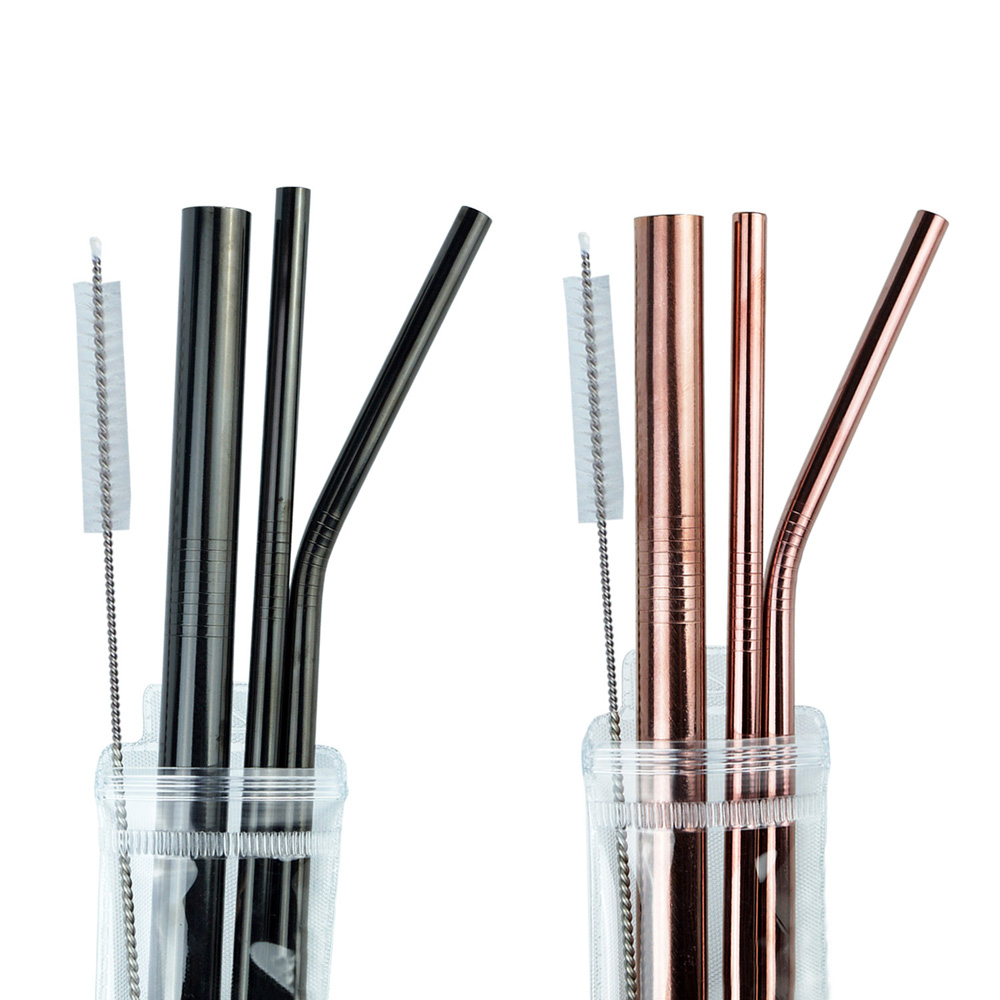 幻彩304不鏽鋼平口吸管5件組(附刷)