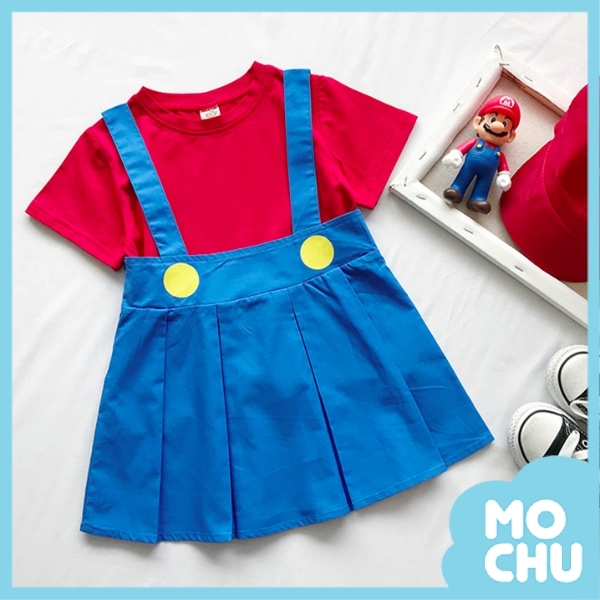 超級瑪莉套裝送帽子(兩款)