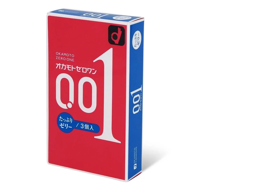 岡本0.01 安全套 三盒優惠裝