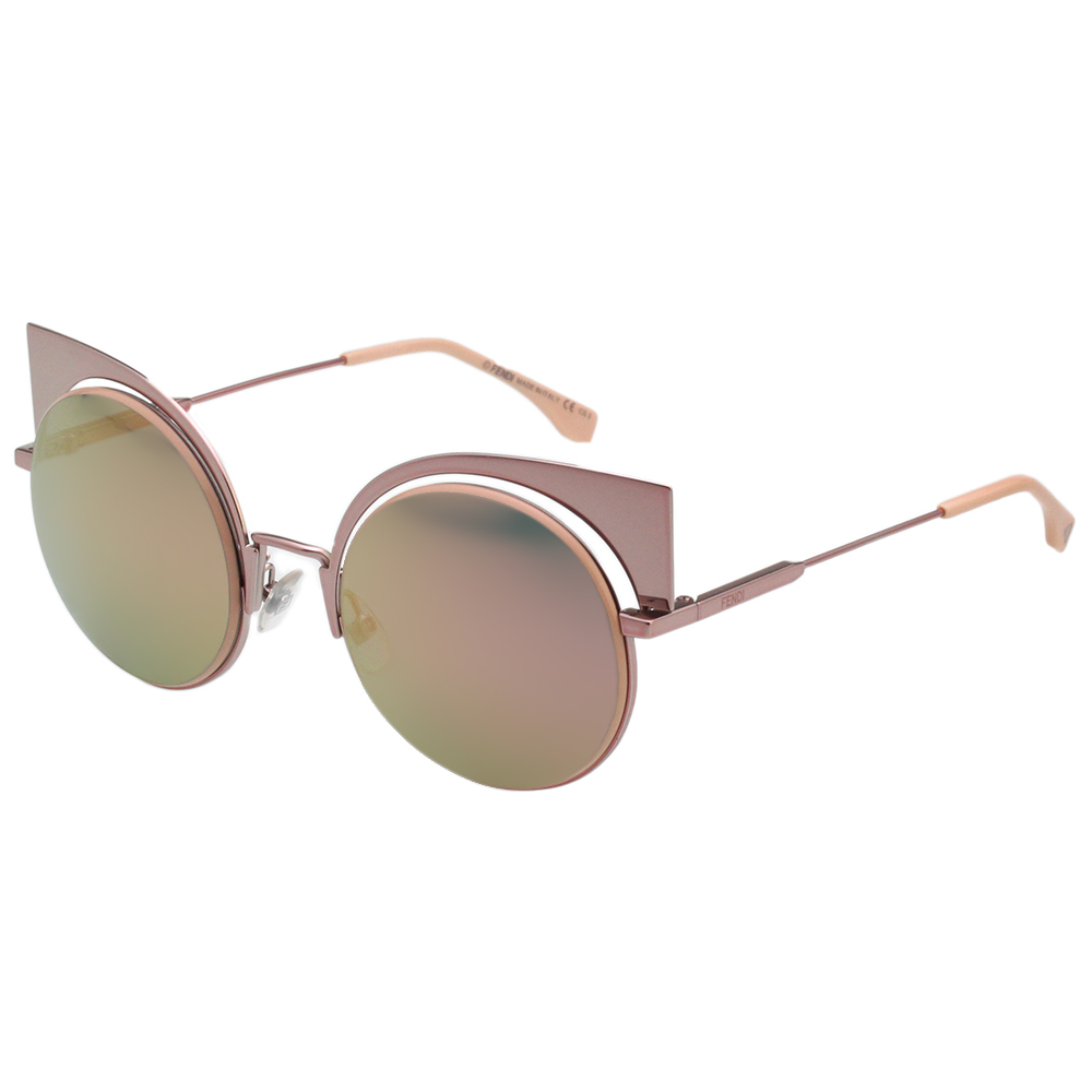 FENDI 廣告主打 水銀鏡面 太陽眼鏡