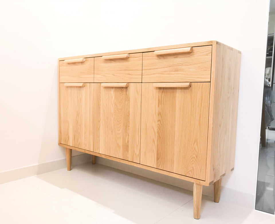 hardwood cabinet oak wood