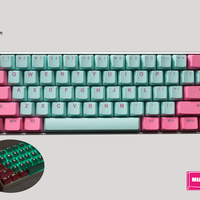 Tai Hao Double Shot Keycaps Taihao Miami Lights