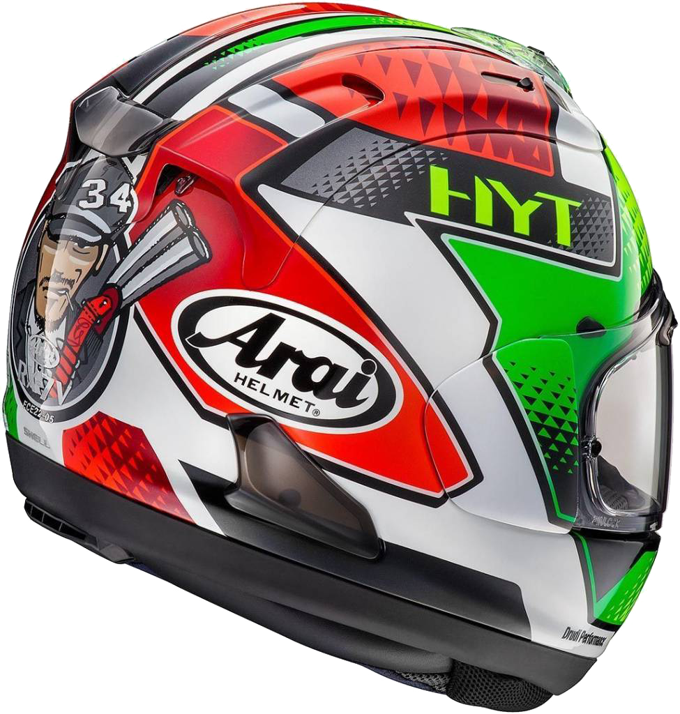 安信騎士|Arai RX-7X 彩繪GIUGLIANO 全罩安全帽