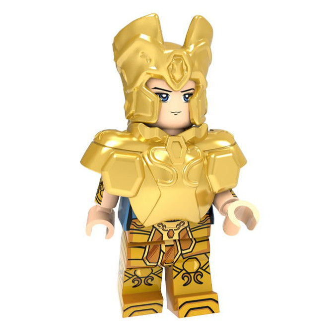 Gemini Saga Golden Saint Seiya Custom Minifigures Minifigs Fit Lego P1868