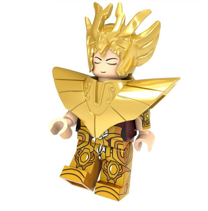 Virgo Shaka Golden Saint Seiya Custom Minifigures Minifigs Fit Lego P1871