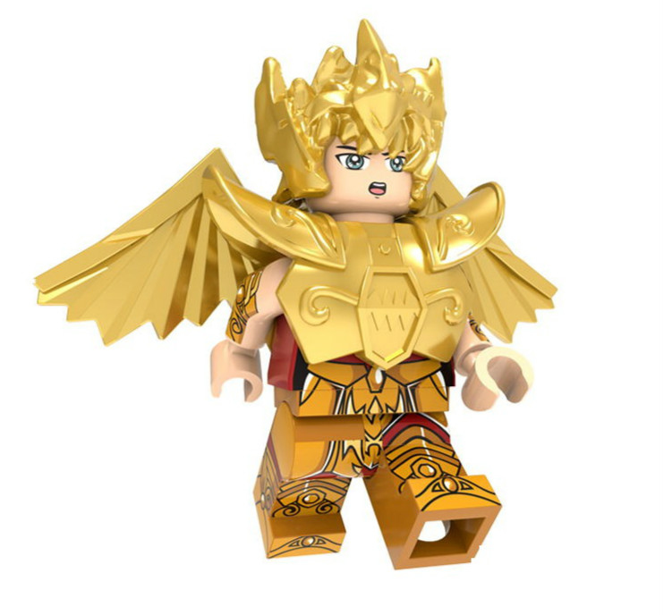 Sagittarius Aiolos Golden Saint Seiya Custom Minifigures Minifigs Fit Lego P1874