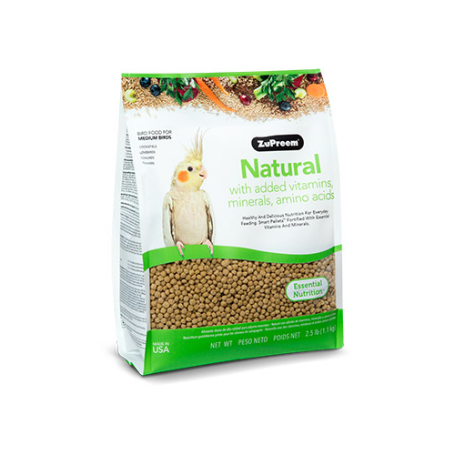 路比爾蔬果滋養大餐-中型鸚鵡2.5磅|鳥飼料