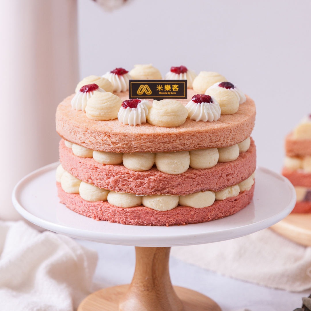 【米樂客】紫米地瓜圓舞曲｜低糖、少鮮奶油｜生日蛋糕首選｜寶寶周歲蛋糕