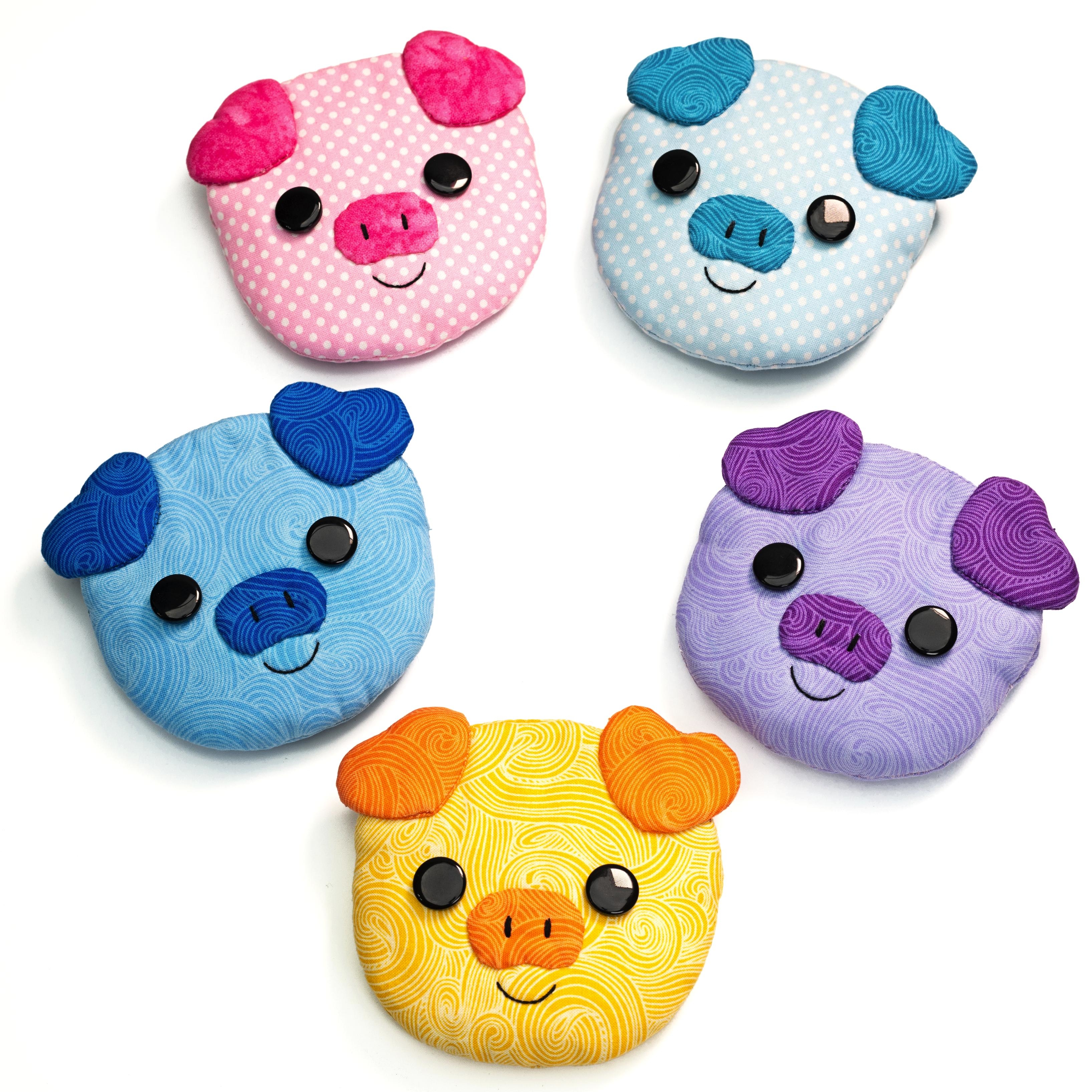 彩虹豬零錢包(材料包)