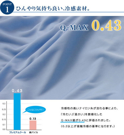 日本直送 IKEHIKO 涼感被氈 「Q-MAX 0.4 冷感材料」