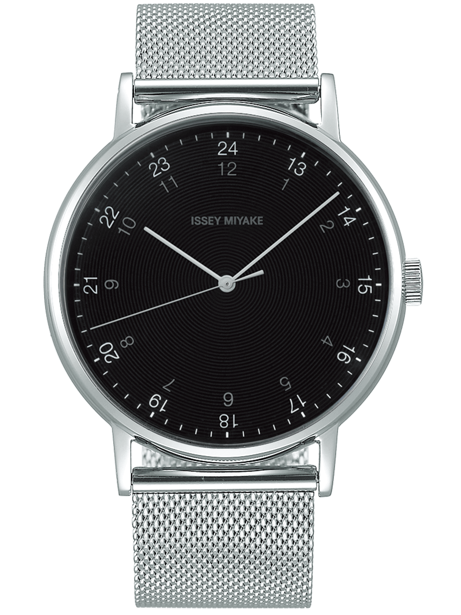 萬年鐘錶 - 三宅一生 ISSEY MIYAKE  岩崎 一郎  Ichiro Iwasaki     限定錶款  NYAJ702   錶徑39MM