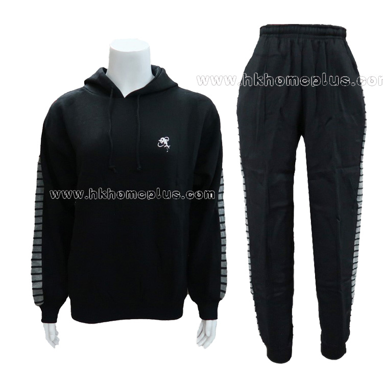 KoKoRu: 女裝/童裝抓毛連帽衫 + 長褲運動套裝 (S-XL碼)