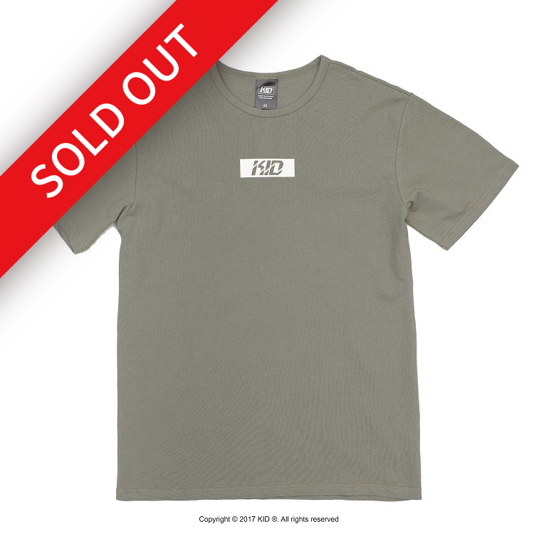 KID ® 方塊斜體Logo-T 綠
