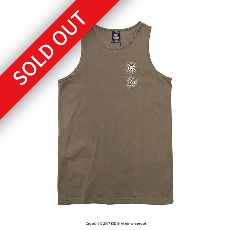 KID ® 野人背心 軍綠