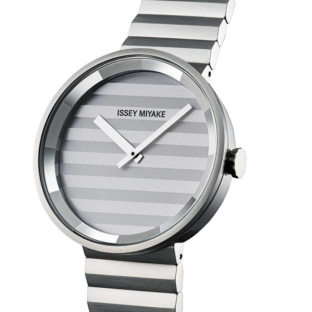 萬年鐘錶 - 三宅一生 ISSEY MIYAKE     JASPER MORRISON   PLEASE系列錶款 SILAAA05  錶徑40MM