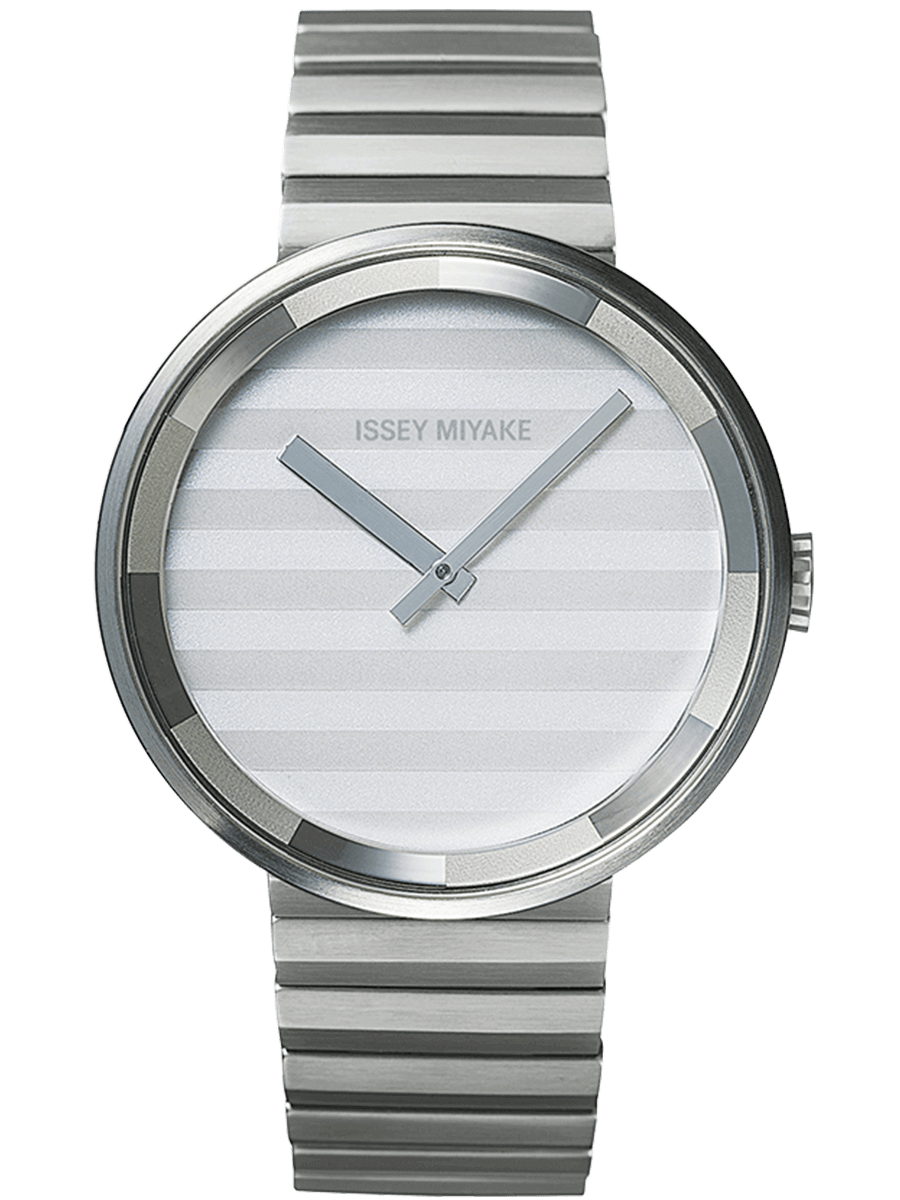 萬年鐘錶 - 三宅一生 ISSEY MIYAKE     JASPER MORRISON   PLEASE系列錶款 SILAAA05  錶徑40MM